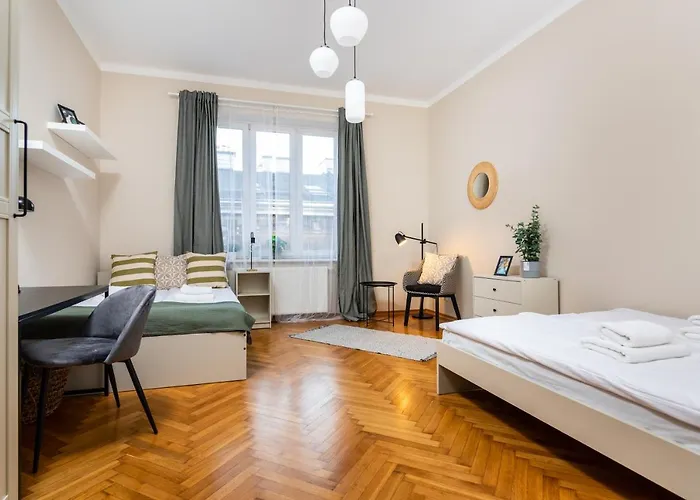 公寓 Spacious Around The Food Market - 5' To The Market Square - By Upstairs 克拉科夫